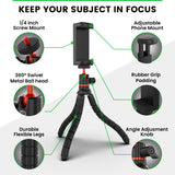 TriFlex Mini Flexible Phone Tripod