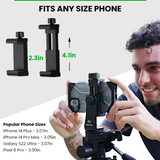 UniMount 360 Phone Tripod Mount + Remote